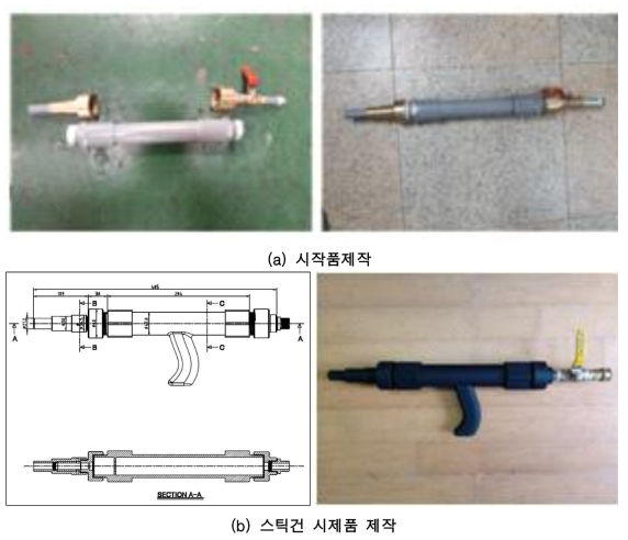 스틱건 개발