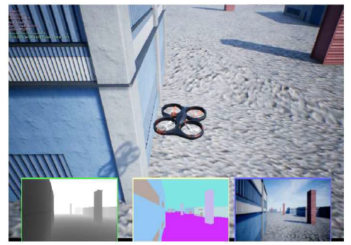 Screenshot of static environment