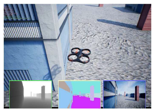 Screenshot of static environment