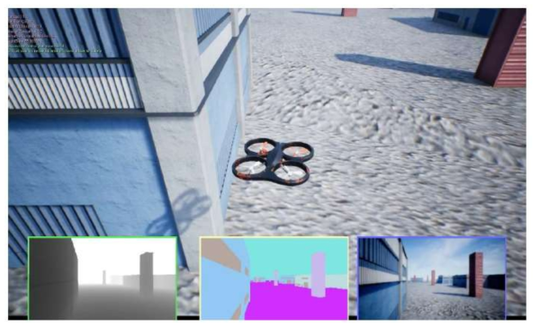Screenshots of static environment