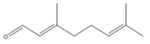 레몬밤 추출물로부터 분리․정제된 3,7-Dimethyl-2,6-octadienal의 구조