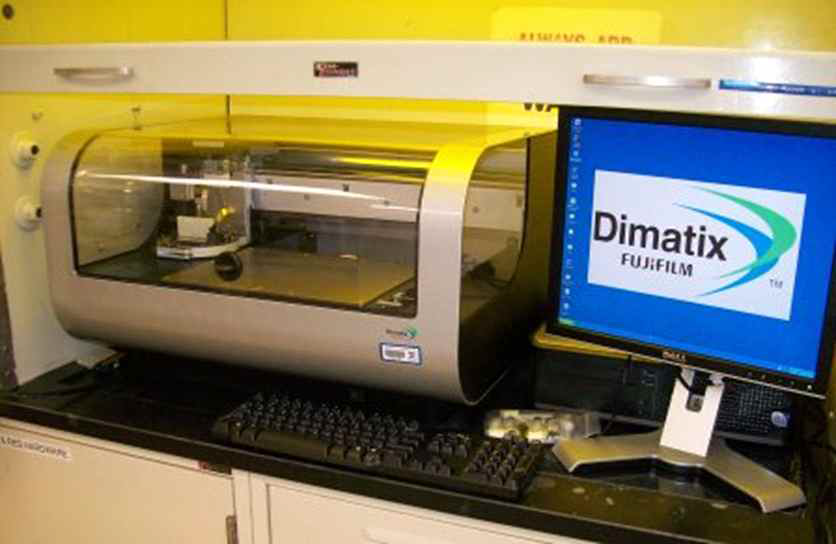 Inkjet-printer (Dimatix DMP-2831)