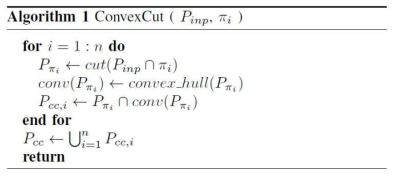 Convex cut 알고리즘