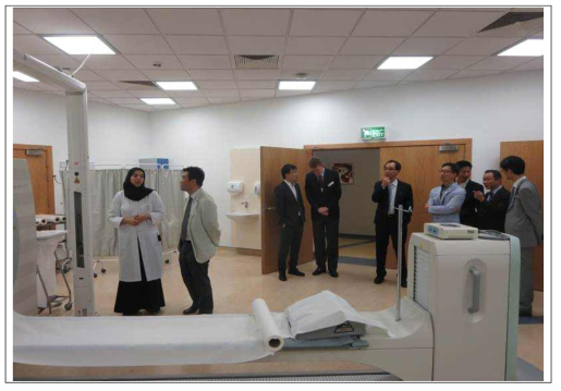 Al-amal 병원과의 인력양성 협력 회의 및 원자력 시설 견학