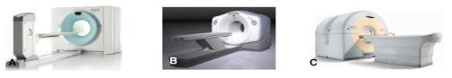 PET/CT system: (A) Siemens Biograph TruePoint, (B) GE Healthcare Discovery and (C) Philips Gemini