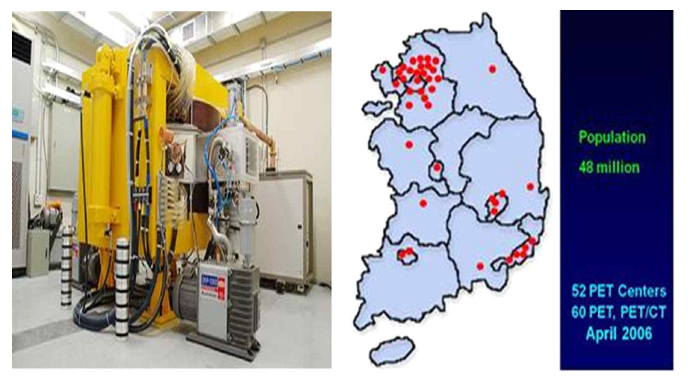 원자력의학원 KIRAMS-13 및 국내 PET 센터 현황