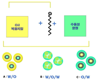 Oil성 adjuvant 백신의 구성