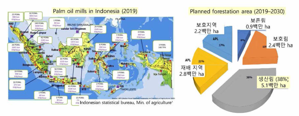 인도네시아의 잠재적인 주요 biochar feedstock