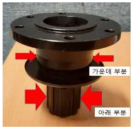 HUB 부품 고정 지그