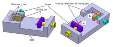 AIR INLET 부품 고정 지그의 3D 모델링