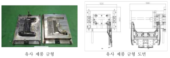 수요기업 보유 유사 제품 금형