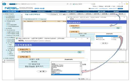 Foreign Journal Article DB Management System