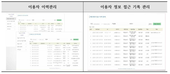 시스템 보안 및 개인정보보호를 위한 기능 강화