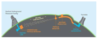 The far detector and near detector at the DUNE