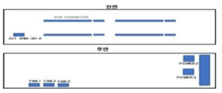 백플레인 보드 배치 형상