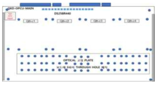 광학소자 베이스 보드 형상