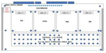 Alice 광학소자-제어 보드 실장도