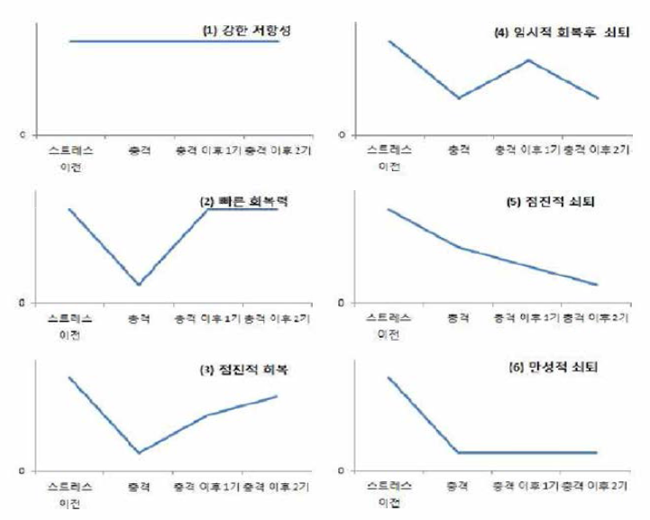 위기에 대한 반응과정 가능성