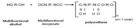 폴리우레탄 형성 반응식