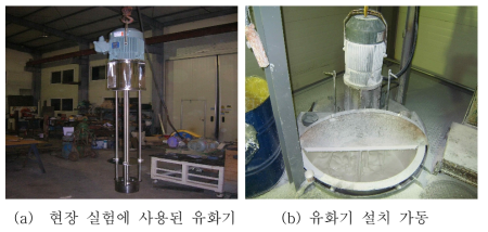 Bio PCM 캡슐화 시제품 생산을 위한 유화기 설비