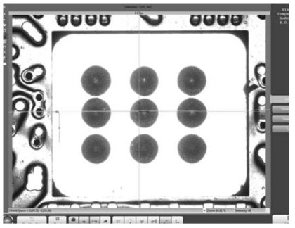 Set module epoxy dotting