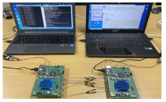 FPGA 버전 4x4 MIMO 실내테스트 환경 구성