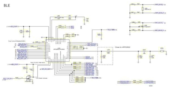 BLE 부분 회로도