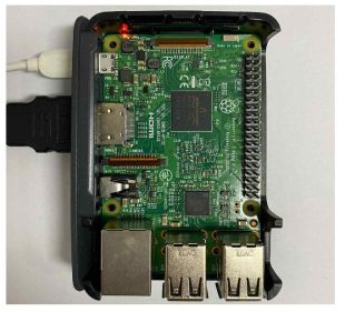 Raspberry Pi 3 Model 구동 이미지