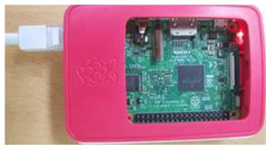 Raspberry Pi 3 Model 구동 이미지