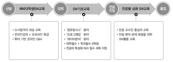 비전공자를 위한 점진적 SW교육체계