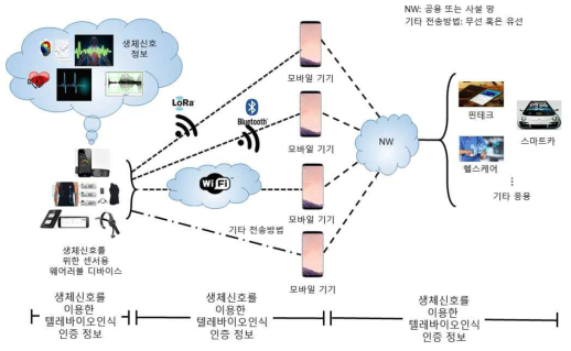 생체신호를 이용한 텔레바이오인식 시스템