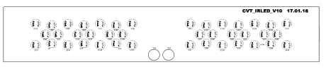 IR LED 설계 도면