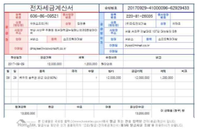 에듀핏 솔루션 공급 세금계산서