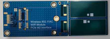제작된 PCIe to USB adaptor PCB