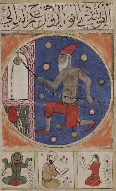 Sünbüle (쌍녀) ve Delv (보병) 궁, Ebû Ma‘şer el-Belhî의 Kitâbü’l-bulhân’ı, 1399, OBL., Ms.Or.133, y.11b, 21b