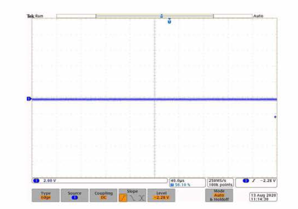 Clock board #2 - Pin #11 CLK13 VrstOn 파형