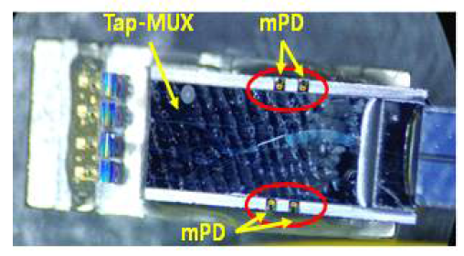 Tab-MUX mPD 장착 칩