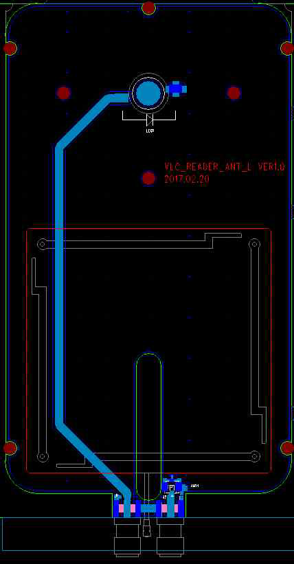 제작된 PCB Artwrok 설계 데이터