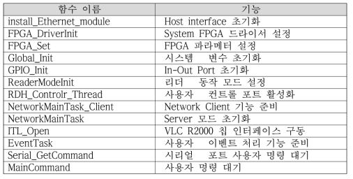 가시광인식리더 초기화 함수