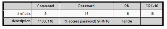 Access 명령 구조