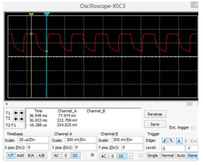 PHOTODIODE Simulation data-40KHz, 6.5uA