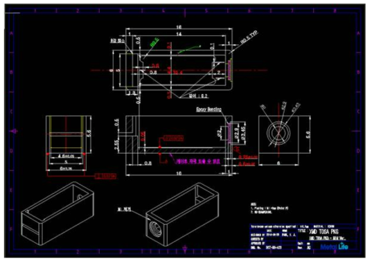 TOSA PKG Case Drawing