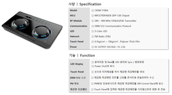 개발된 Station 스펙