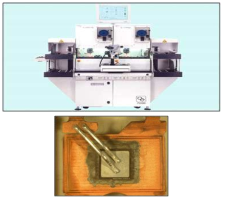 OE7200 장비와 Wire Bond