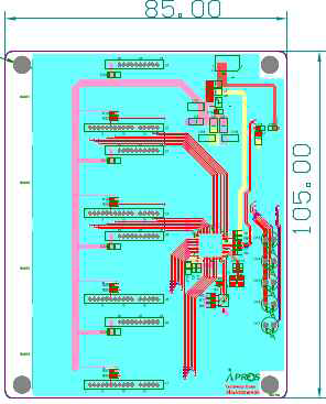 수신 보드 PCB 설계