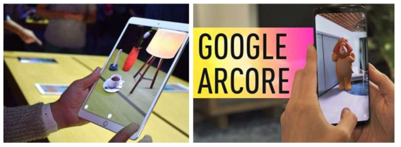 Apple의 AR Kit과 Google의 AR Core