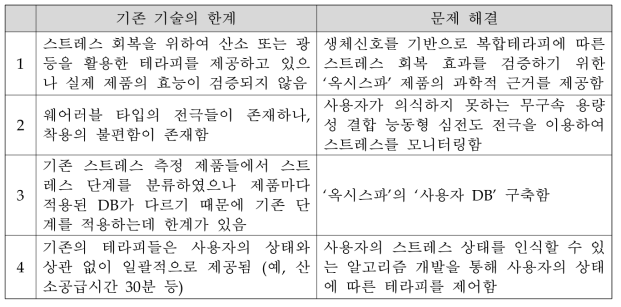 기존 기술의 한계 및 문제 해결 방법