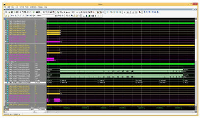 대상인식 RTL IP 시뮬레이션 waveform