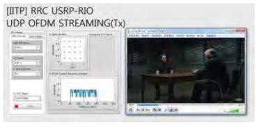 USRP RIO UDP 실시간 영상 전송 송신기