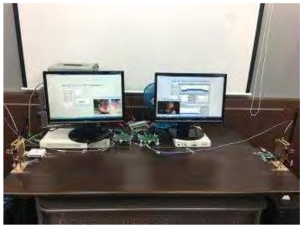 USRP-RIO와 Beamforming module 통합 실시간 영상 시스템 전송 시연